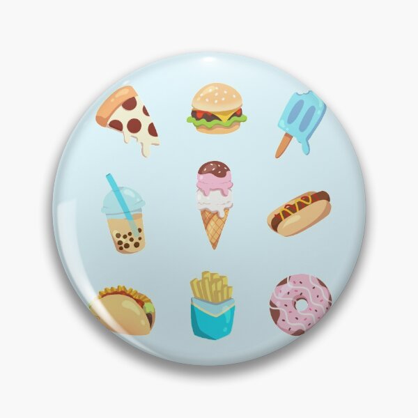 Item preview, Junk Food Pattern  designed and sold by heysoleilart.