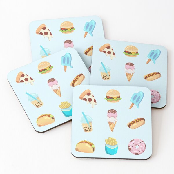 Item preview, Junk Food Pattern  designed and sold by heysoleilart.