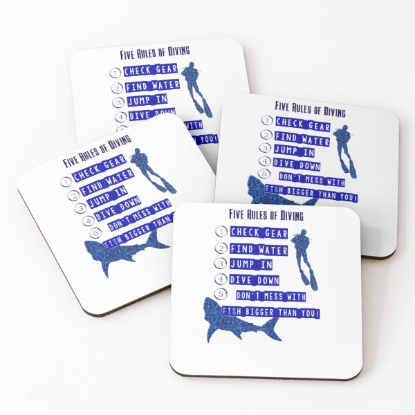 Item preview, The Five Rules Of Diving designed and sold by MarcoColeman4.