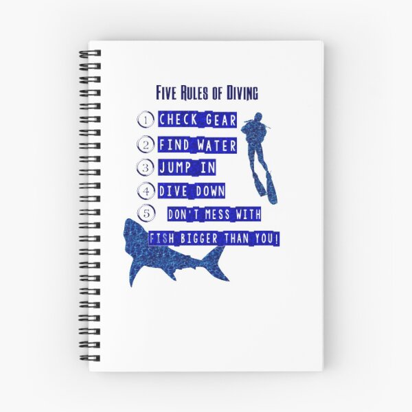 Item preview, The Five Rules Of Diving designed and sold by MarcoColeman4.