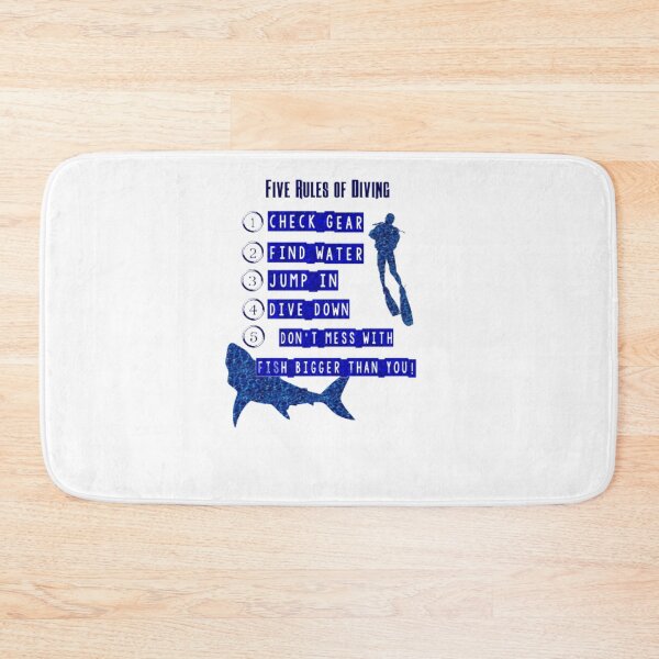 Item preview, The Five Rules Of Diving designed and sold by MarcoColeman4.
