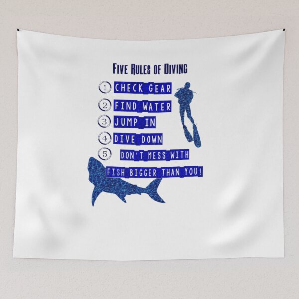 Item preview, The Five Rules Of Diving designed and sold by MarcoColeman4.