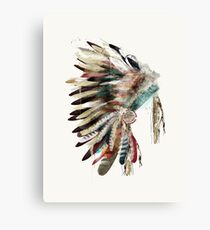 headdress Canvas Print