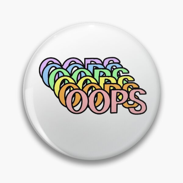 Item preview, Rainbow Pastel Oops designed and sold by stickerartistt.