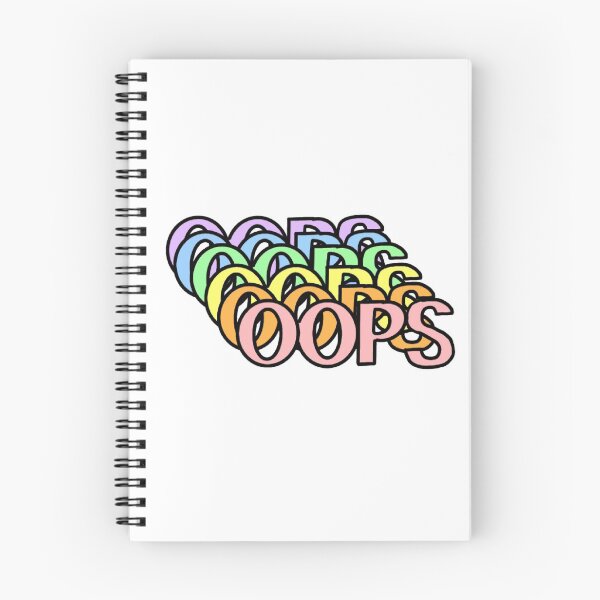 Item preview, Rainbow Pastel Oops designed and sold by stickerartistt.