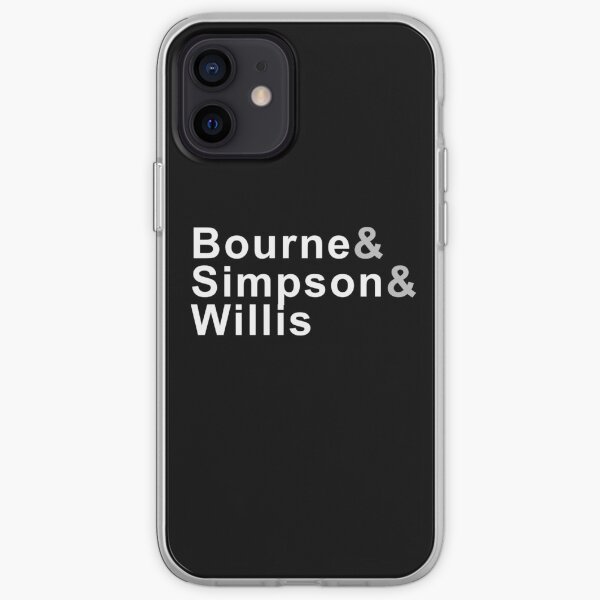 Bourne & Simpson & Willis iPhone Soft Case