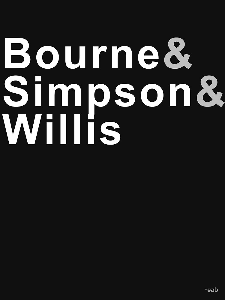 Bourne & Simpson & Willis by -eab
