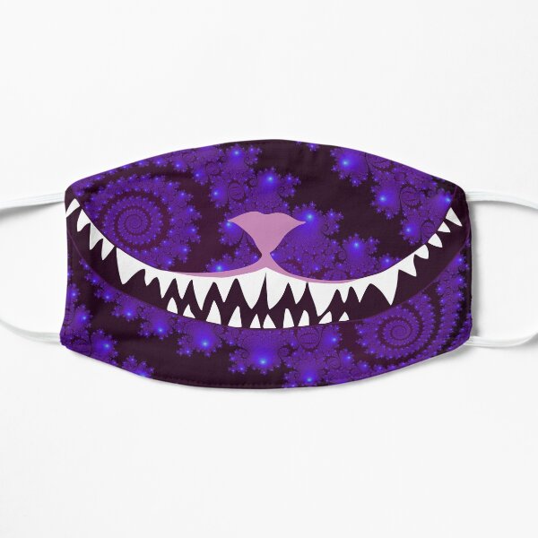 combien de fois a-t-on vu un sourire sans chat? Masque sans plis