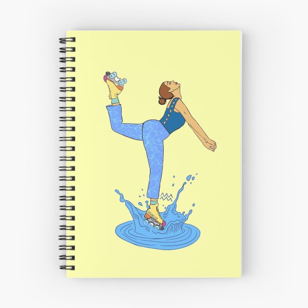 Item preview, Aquarius Rollergirl Zodiac Skater designed and sold by Hotanist.