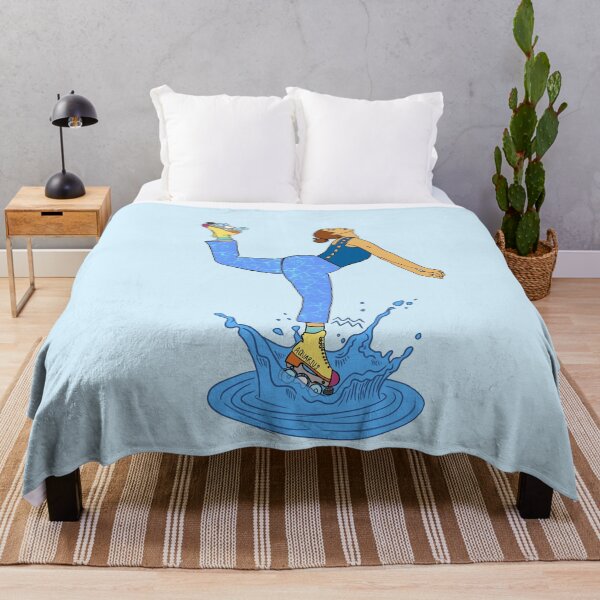 Item preview, Aquarius Rollergirl Zodiac Skater designed and sold by Hotanist.
