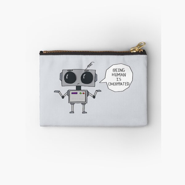 Item preview, Being Human Is Overrated Robot Drawing designed and sold by THNKDESIGN.