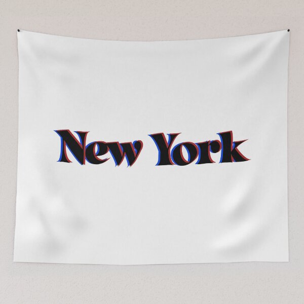 Item preview, 3D Effect New York City Typography designed and sold by Sarah Lopez.