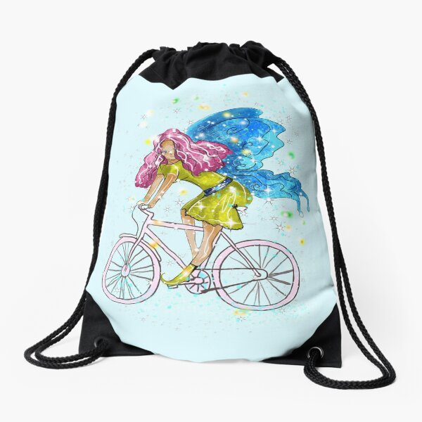 Waneta The Transportation Fairy™ Drawstring Bag