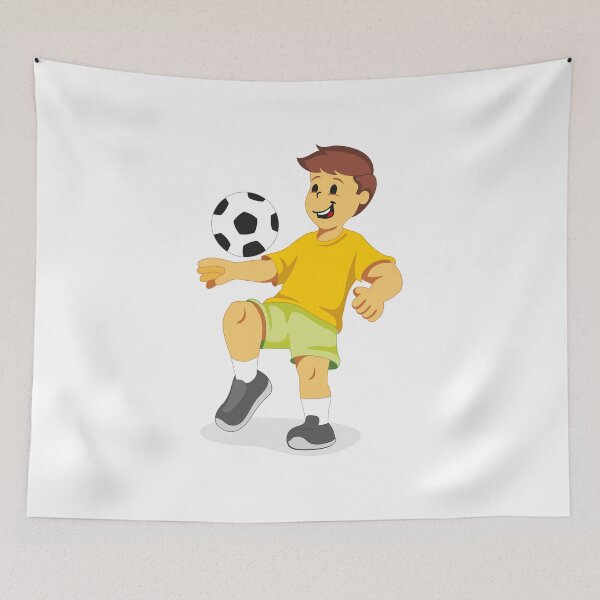 Item preview, Illustration depicts a boy playing with ball. Ideal for health and institutional information designed and sold by LucianoCosmo.