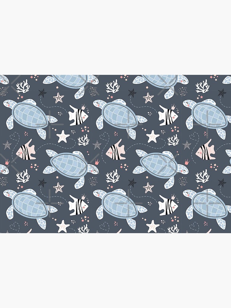 Turtles Galor and fish by graphicmeyou