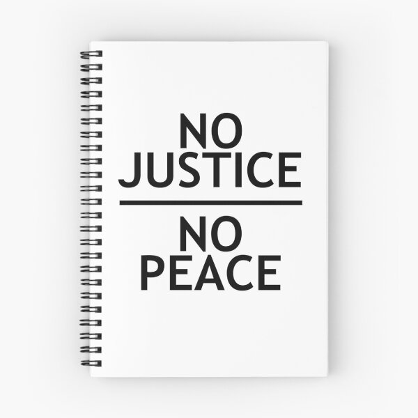 Item preview, No Justice No Peace Civil Rights Protest March  designed and sold by The Junto Shop.