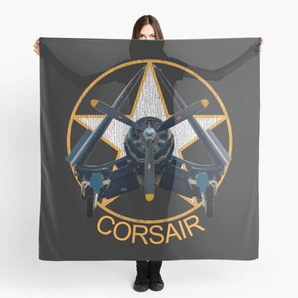 Famous WW2 Planes F4U Corsair Scarf