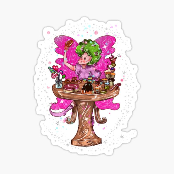 Saretta The Sweets, Foods, & Refreshments Fairy™ Sticker