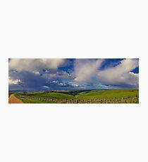 "Tempests Through The Valley" Photographic Print