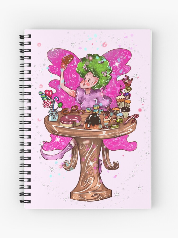 Thumbnail 1 of 3, Journal, Saretta The Sweets, Foods, & Refreshments Fairy™ designed and sold by TeelieTurner.