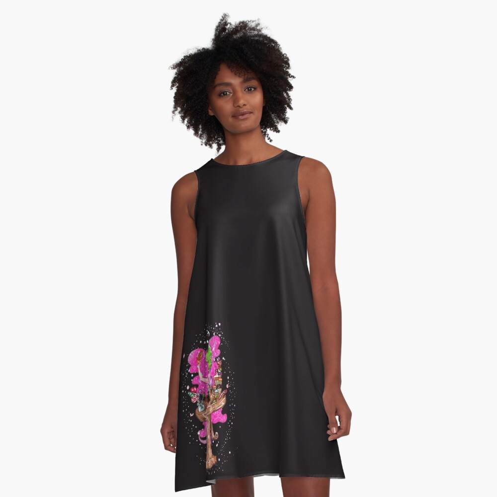 Item preview, A-Line Dress designed and sold by TeelieTurner.
