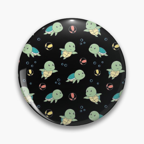 Item preview, Cute Turtle pattern designed and sold by graphicmeyou.