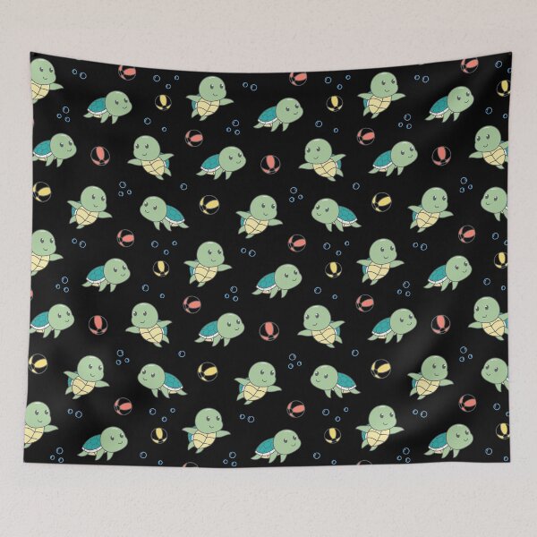 Item preview, Cute Turtle pattern designed and sold by graphicmeyou.