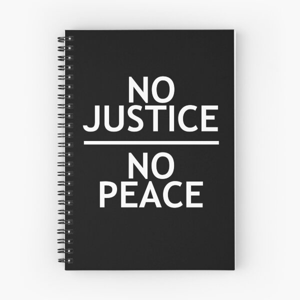Item preview, No Justice No Peace Civil Rights Protest March  designed and sold by The Junto Shop.