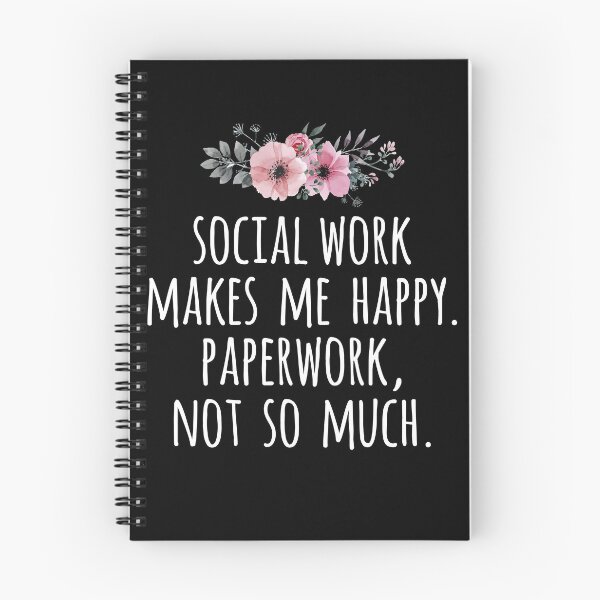 Item preview, Social Work Makes me Happy Paperwork Not So Much designed and sold by Ripper19.