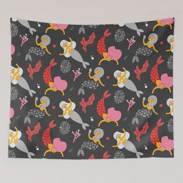 Item preview, Merry Mermaids designed and sold by graphicmeyou.