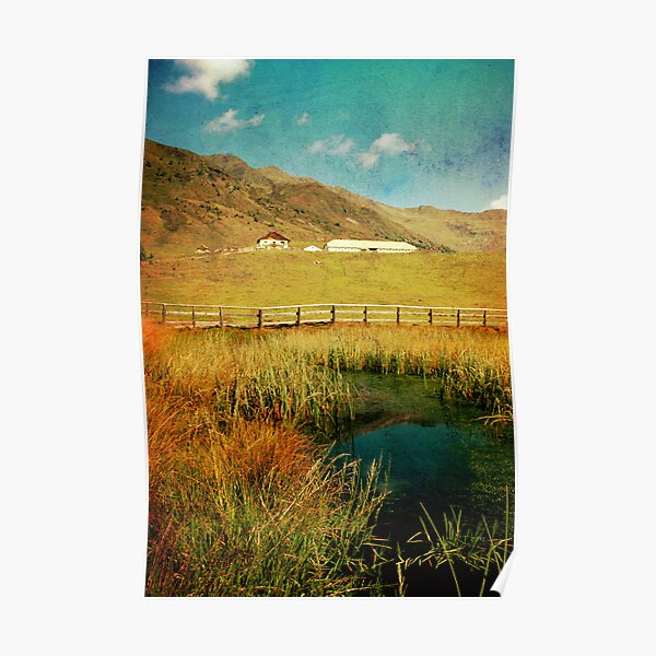 Alpe Nemes in South Tyrol Poster