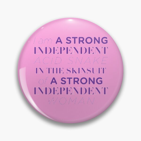 Item preview, The Good Place: Strong, Independent Acid Snake designed and sold by mawalie.