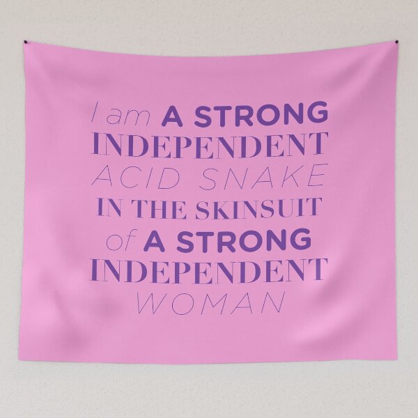 Item preview, The Good Place: Strong, Independent Acid Snake designed and sold by mawalie.