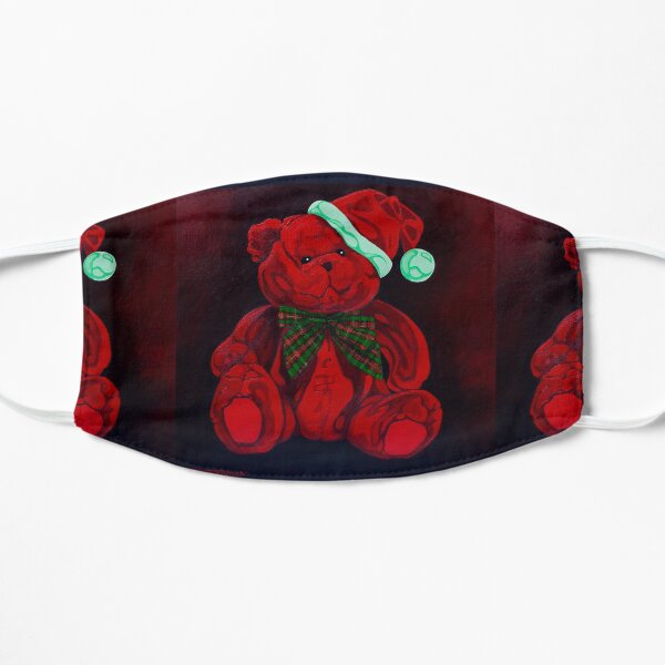 Red Ted Flat Mask