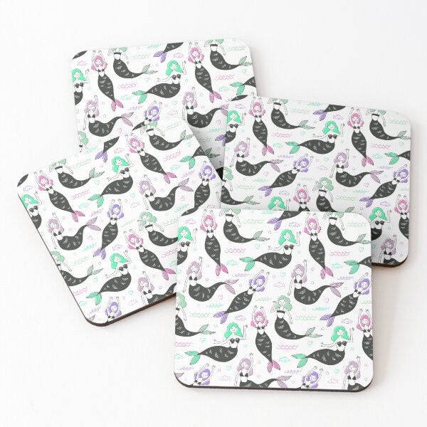 Item preview, Mermaid Pattern designed and sold by graphicmeyou.