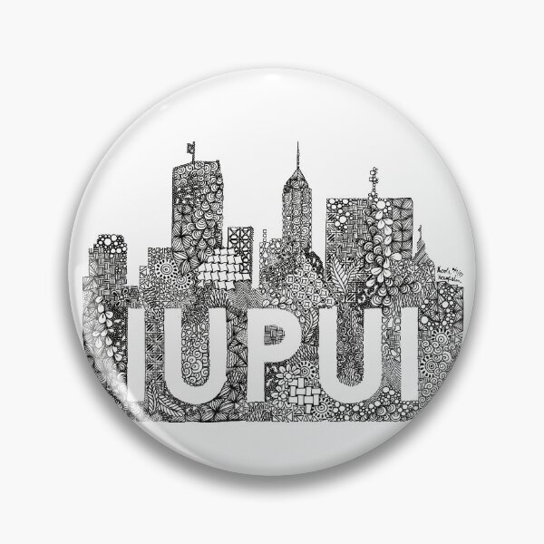Item preview, Zentangle IUPUI designed and sold by Nicole Christine.