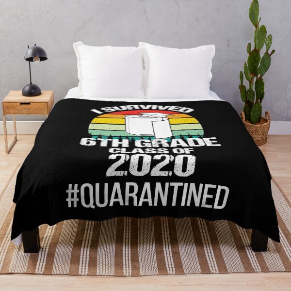 Item preview, I Survived 6th Grade 2020 Quarantined | 6th Grade Graduation 2020 designed and sold by meedTee.