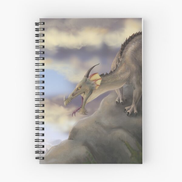Item preview, Dragon on the hill designed and sold by Ewelina Pieńkos.