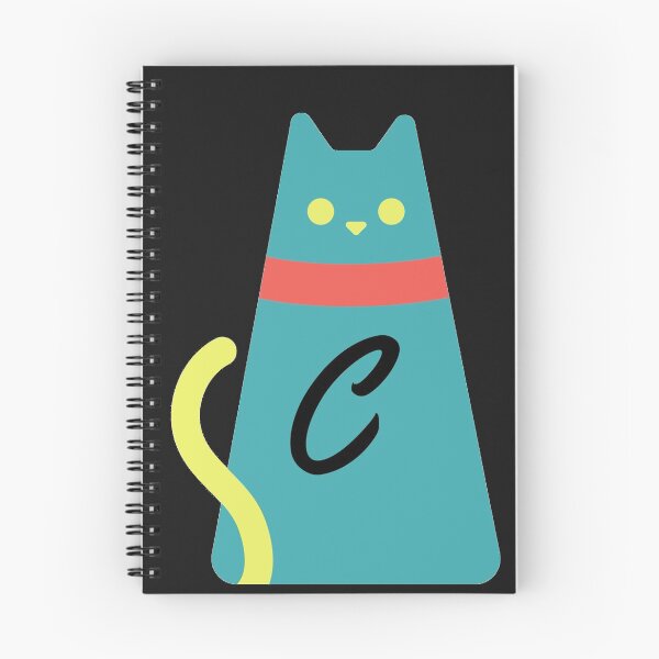 Item preview, Alphabet  initial Letter C and black,red and yellow  cat designed and sold by dygo1986.