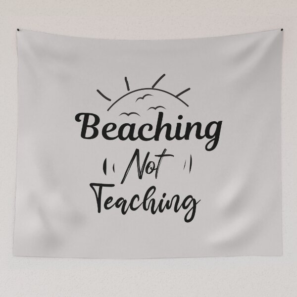 Item preview, Beaching Not Teaching , Funny Teacher ,Gift For Teacher, Summer Teacher Shirt, Teacher Gift, School Teacher Shirt designed and sold by Naufaal.