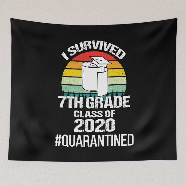 Item preview, I Survived 7th Grade | 7th Grade Quarantined | Graduation 2020 designed and sold by meedTee.