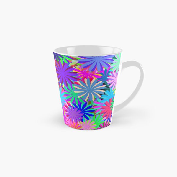 Meadow of Colorful Daisies Tall Mug