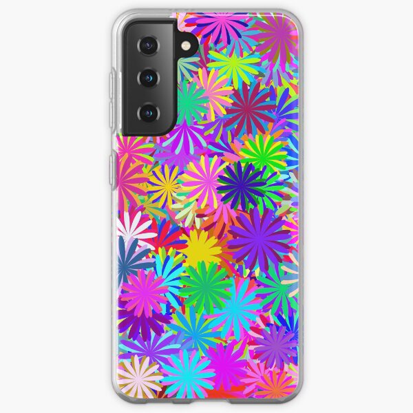 Meadow of Colorful Daisies Samsung Galaxy Soft Case