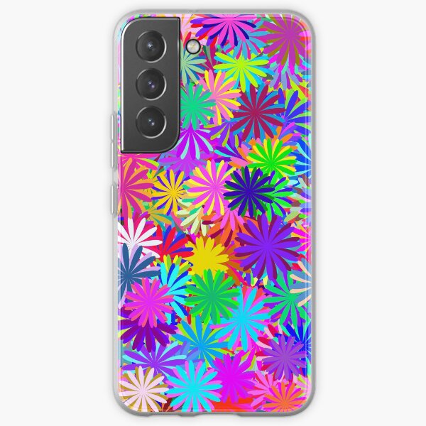 Meadow of Colorful Daisies Samsung Galaxy Soft Case