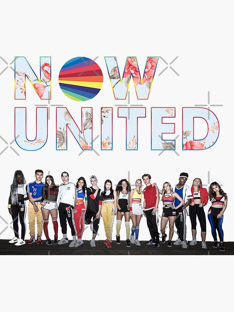 " Now United Photo Now United " Sticker by xarteiro | Redbubble