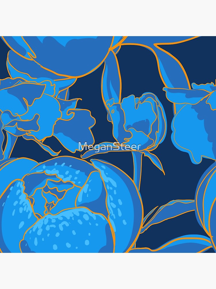 Blue Peony by MeganSteer