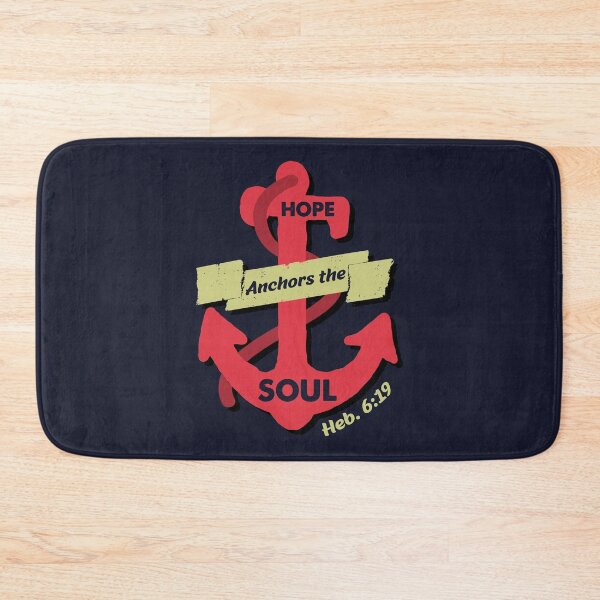 Item preview, Hope Anchors the Soul  - Inspirational Bible Verse designed and sold by ShareYourFaith.