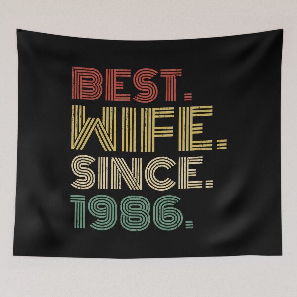 Item preview, Best Wife Since 1986 - Wedding Anniversary Gift designed and sold by nana1099.