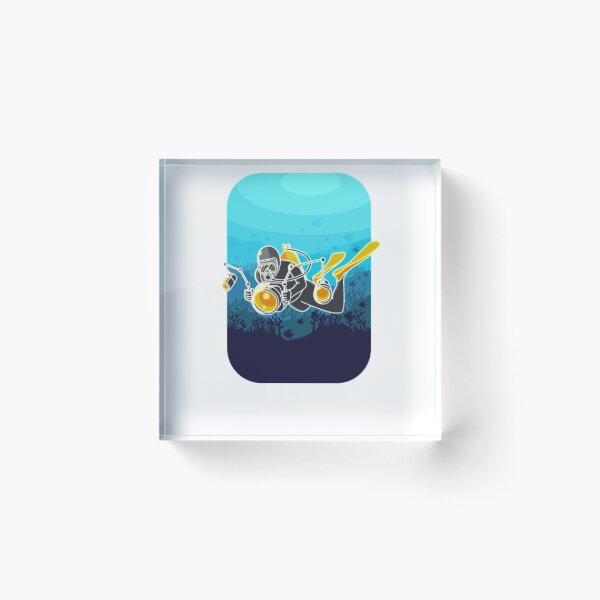 Item preview, Underwater Photographer Vintage Sea Dive Gift For designed and sold by MarcoColeman4.