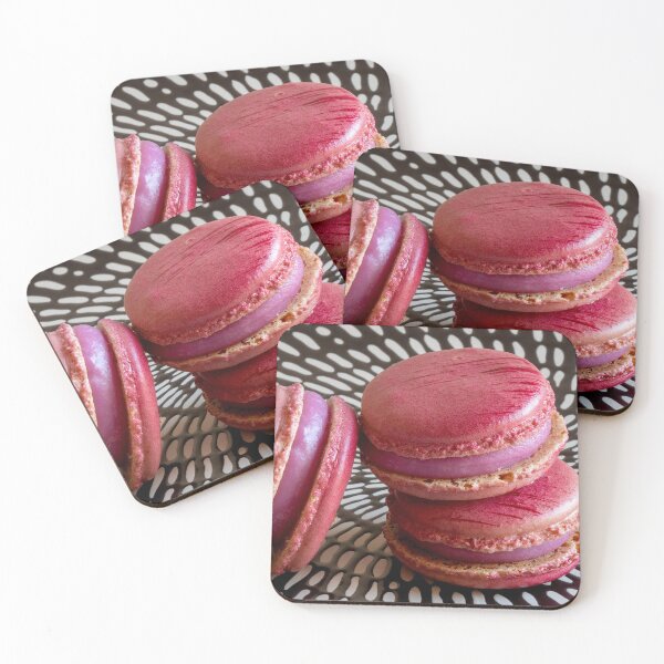 Item preview, Three More Cranberry Macarons designed and sold by Elisabeth Lucas.